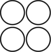 Set di 4 Rami per Naia Universali - Rama in Gomma Nitrile - Diametro 0,5 cm - Circonferenza 33 cm - Compatibile con Singer