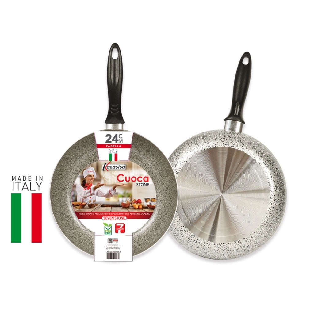 CUOCA STONE PADELLA ANTIADERENTE PFOA FREE DA 24 CM
