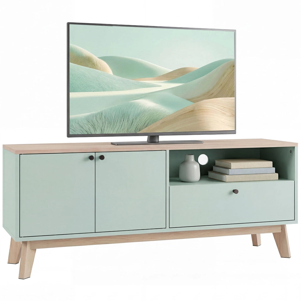 Mobile TV ¨C Minimal ¨C Verde chiaro 120x30x?