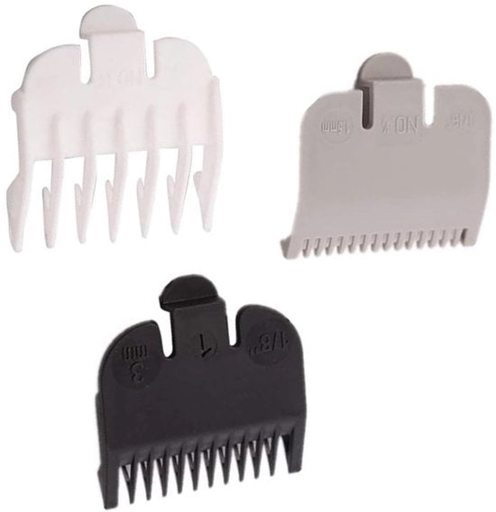 Set accessori 3 pezzi per elettrotonde - set di protezione per capelli - set di limitazione di guida per capelli - duraturo e leggero - set di protezione per elettrotonde
