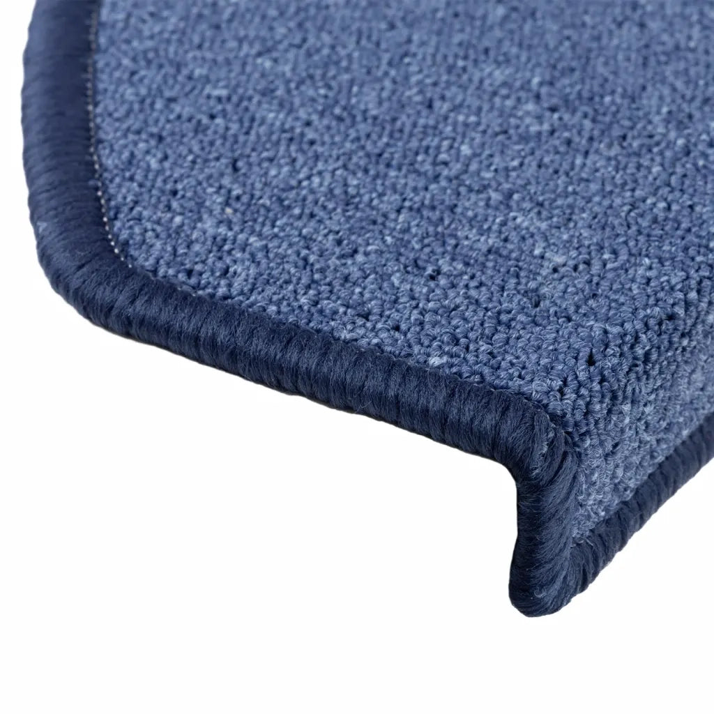 Tappetini per Scale 15 pz | Gradini per Scale Blu 65x24x4 cm