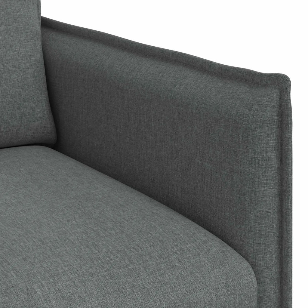 Divano Grigio scuro 75 x 82 x 85 cm Tessuto 42024505