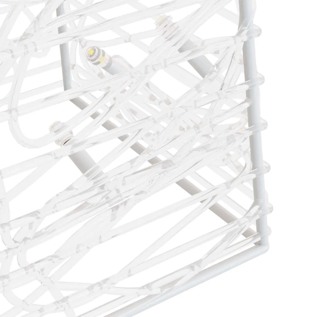 Cono di Luce LED Decorativo Acrilico Blu 90 cm 328961