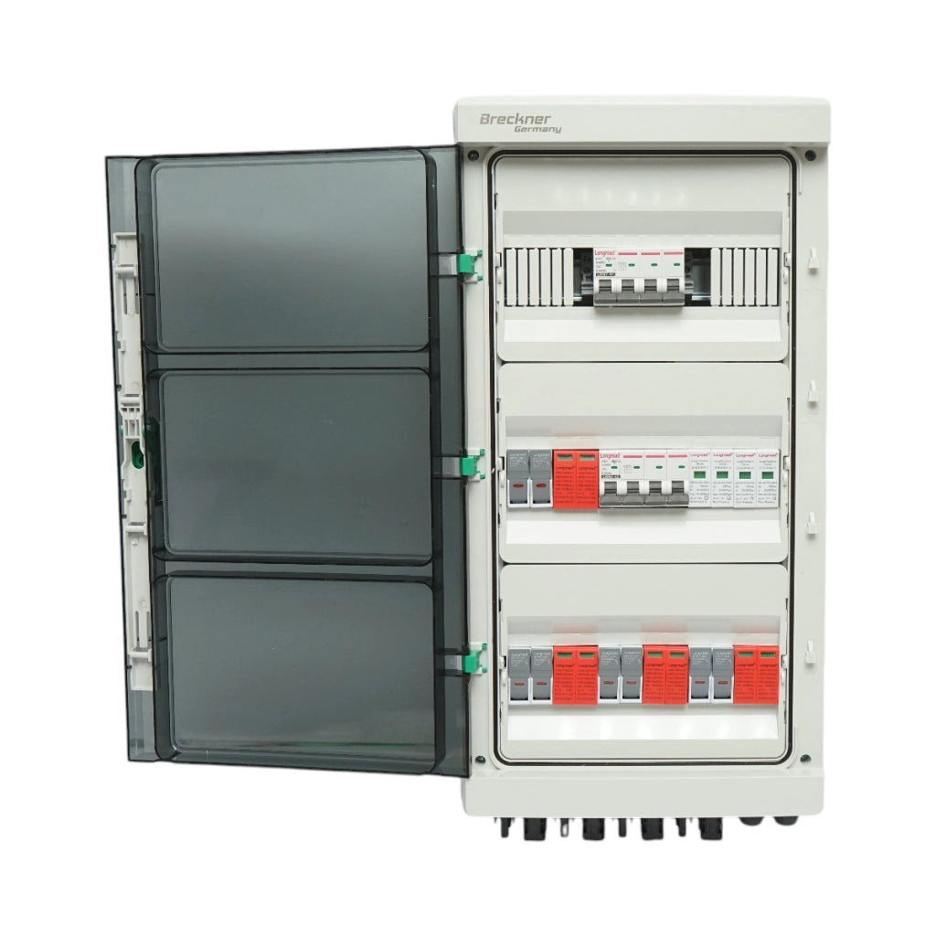 Quadro con fusibile di protezione da 380 V per impianti fotovoltaici DC/AC da 10-20 KW con 4 stringhe