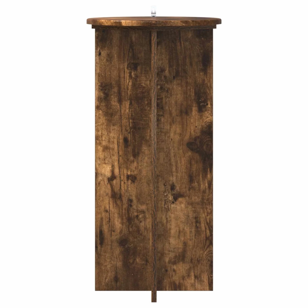 Supporto per piante | Sostegno per piante 2 pz Rovere Fumo 40 x 40 x 80 cm