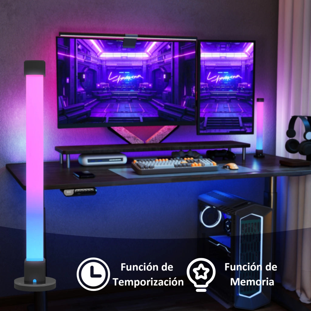 Lampada da Tavolo con Controllo Remoto e App ¨C zephmum ¨C Bianco