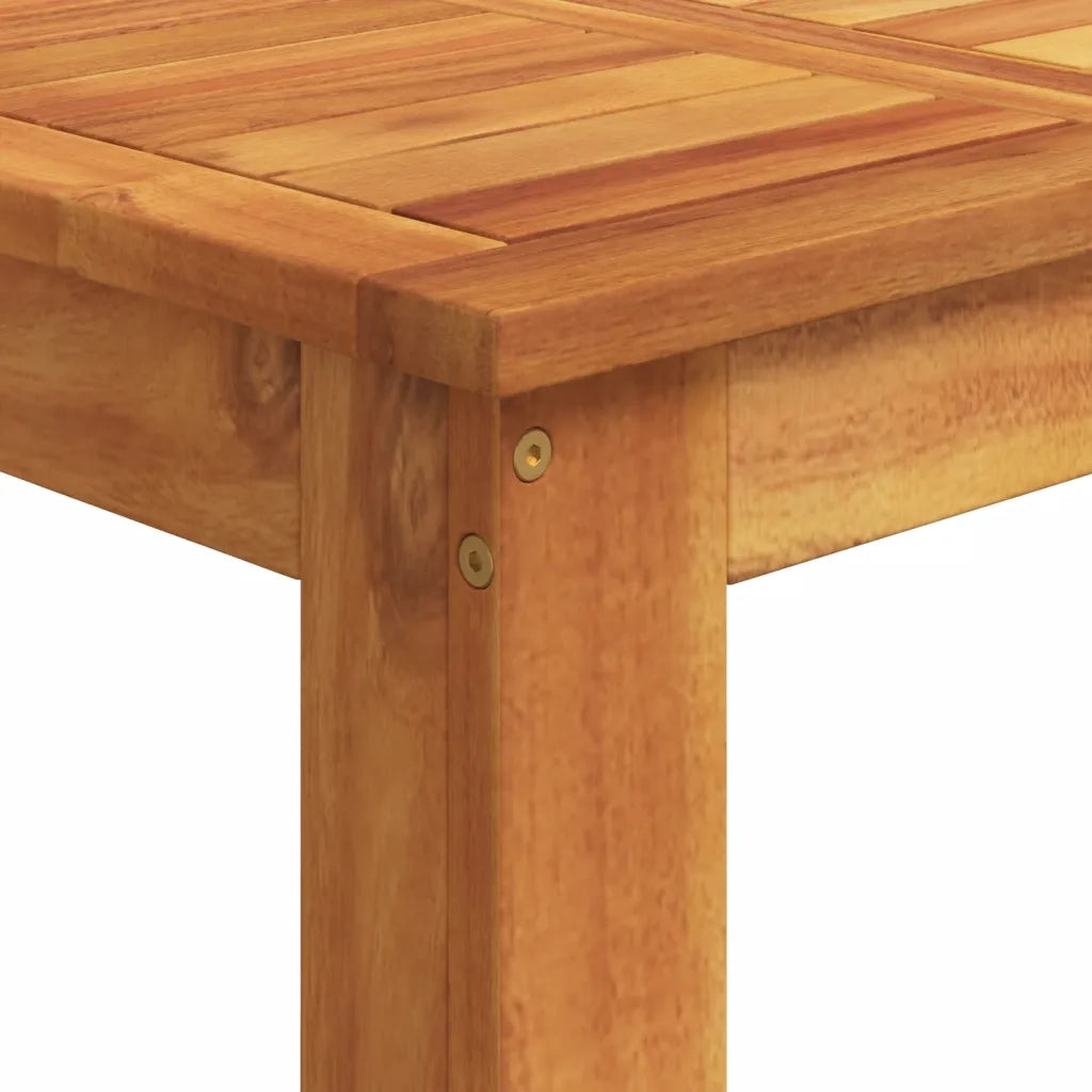 Set Bar Giardino 5pz | Set Salotto da Giardino Grigio Legno Massello Acacia e Polyrattan