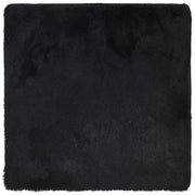 Tappeto del soggiorno | Tappeto Shaggy a Pelo Lungo NAVARRA Nero 160x160 cm poliestere