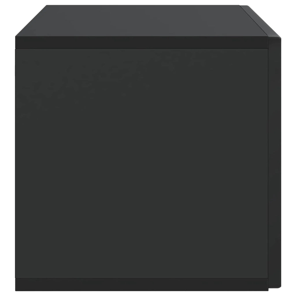Mobile TV da Muro | Armadietto TV | Mobile Porta TV Nero 78,5 x 31 x 30 cm