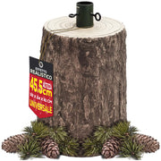 Base Supporto Albero di Natale Tronco Natalizio Attacco Universale Altezza 46 cm