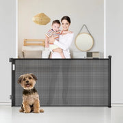 Barriera di sicurezza retrattile 0-140 cm - Bambini Animali - Scale Scalelle Cucina - Interno Esterno