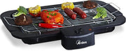 Grill elettrico senza fumo - Griglia portatile 2200W per interni ed esterni - Nero