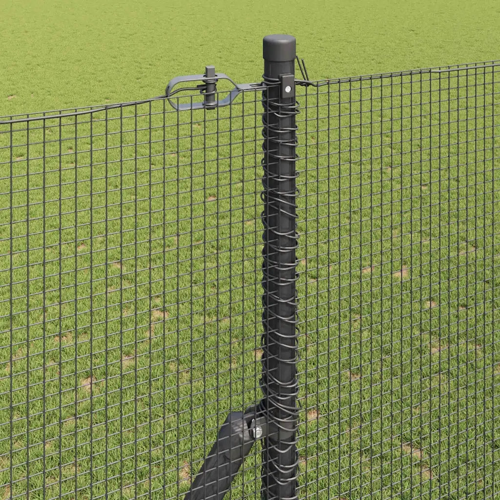 Palo della recinzione Grigio 25 x 1,5 m (12 x 12 mm mesh)