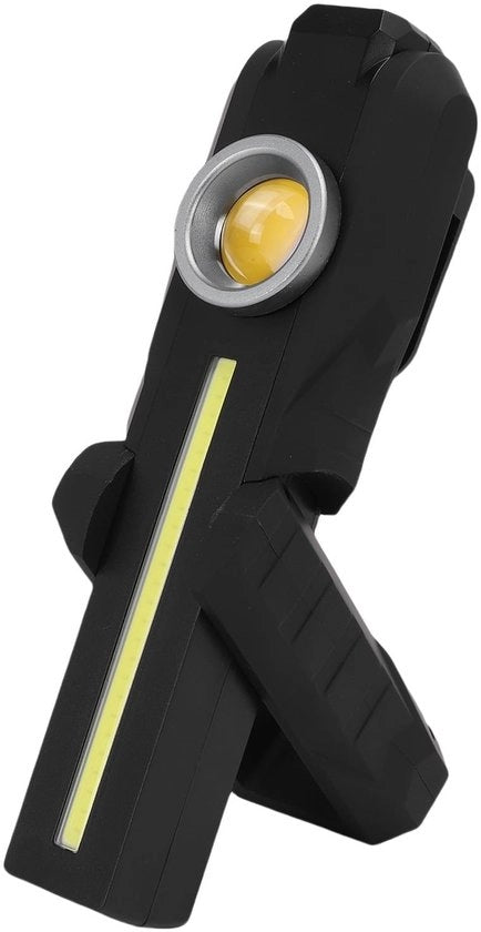 Lampada LED Dettagliabile a Batteria con Base Magnetica