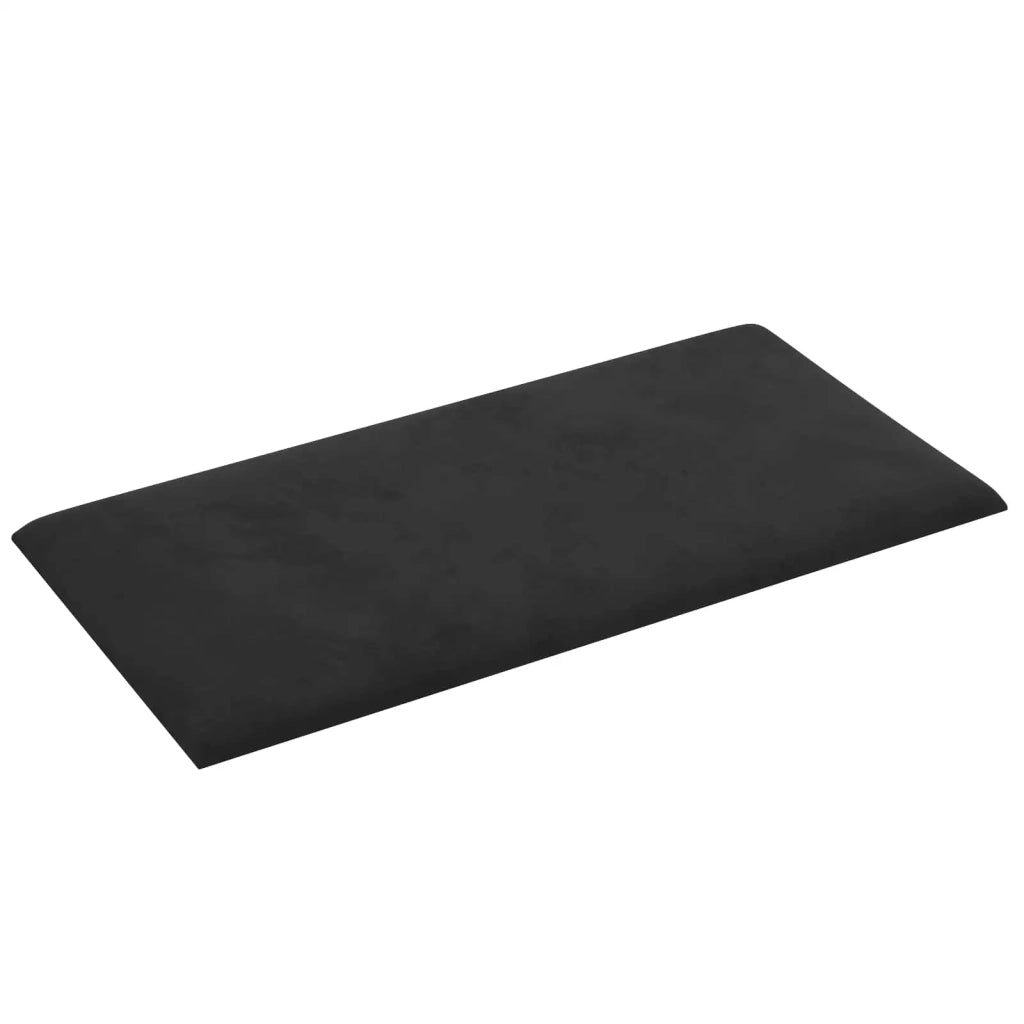 Testiera | Testata da Parete 12 pcs Nero Velluto