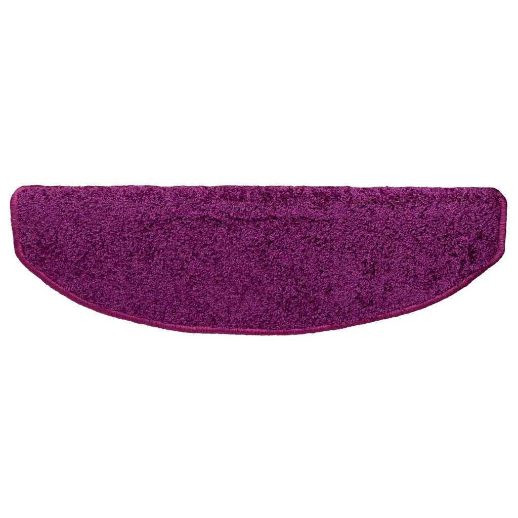 Tappetini per scale autoadesivi 15 pz | Gradini per Scale Viola 80 x 24,5 x 3,5 cm