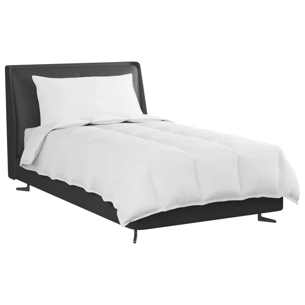 Piumone | Duvet 2-in-1 con cuscino 2 pz Bianco Piuma d'anatra