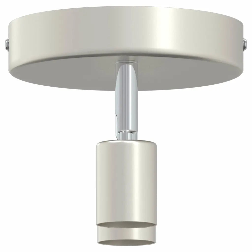 Faretto da soffitto con i riflettori Nichel 12 x 8 cm Acciaio 4108208