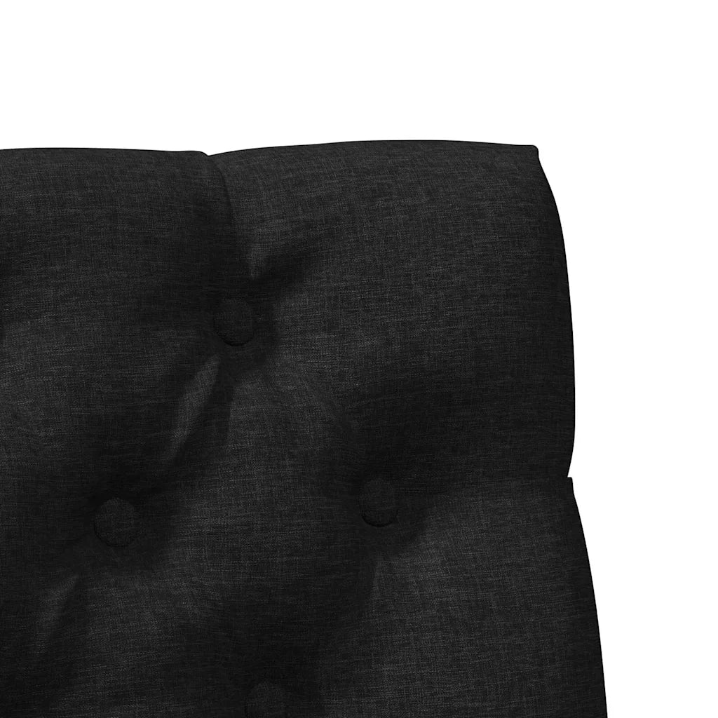 Testiera | Testata imbottita Nero 100 cm Pino massello