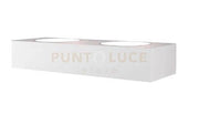 AREA APPLIQUE 2 LUCI MONOEMISSIONE BIANCO 1127-A2-BI