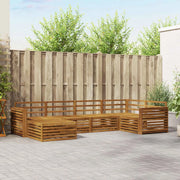 Set di divani da esterno 6 pcs Naturale 3373744