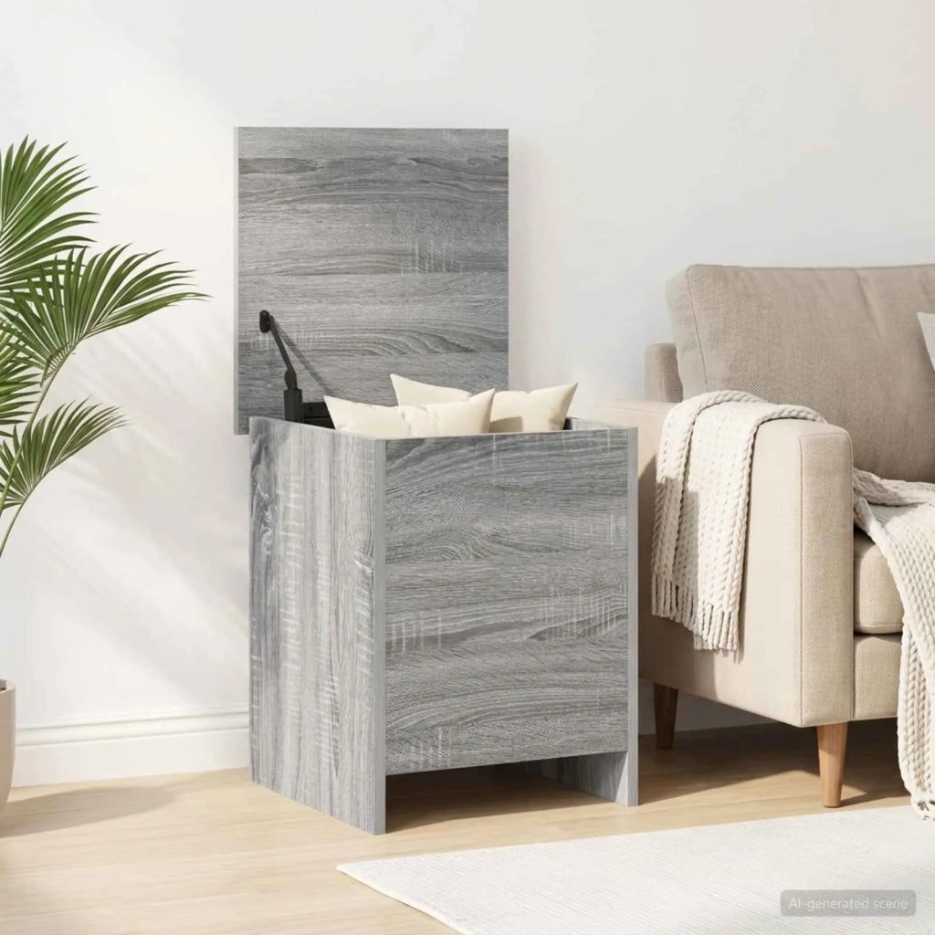 Cassa di stoccaggio Sonoma grigio 40 x 40 x 50 cm 8011248