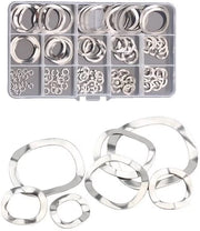 Set di viti a stella in acciaio inossidabile - 145 pezzi - viti a stella a golf per M3 a M27 - Ideale per fissaggi