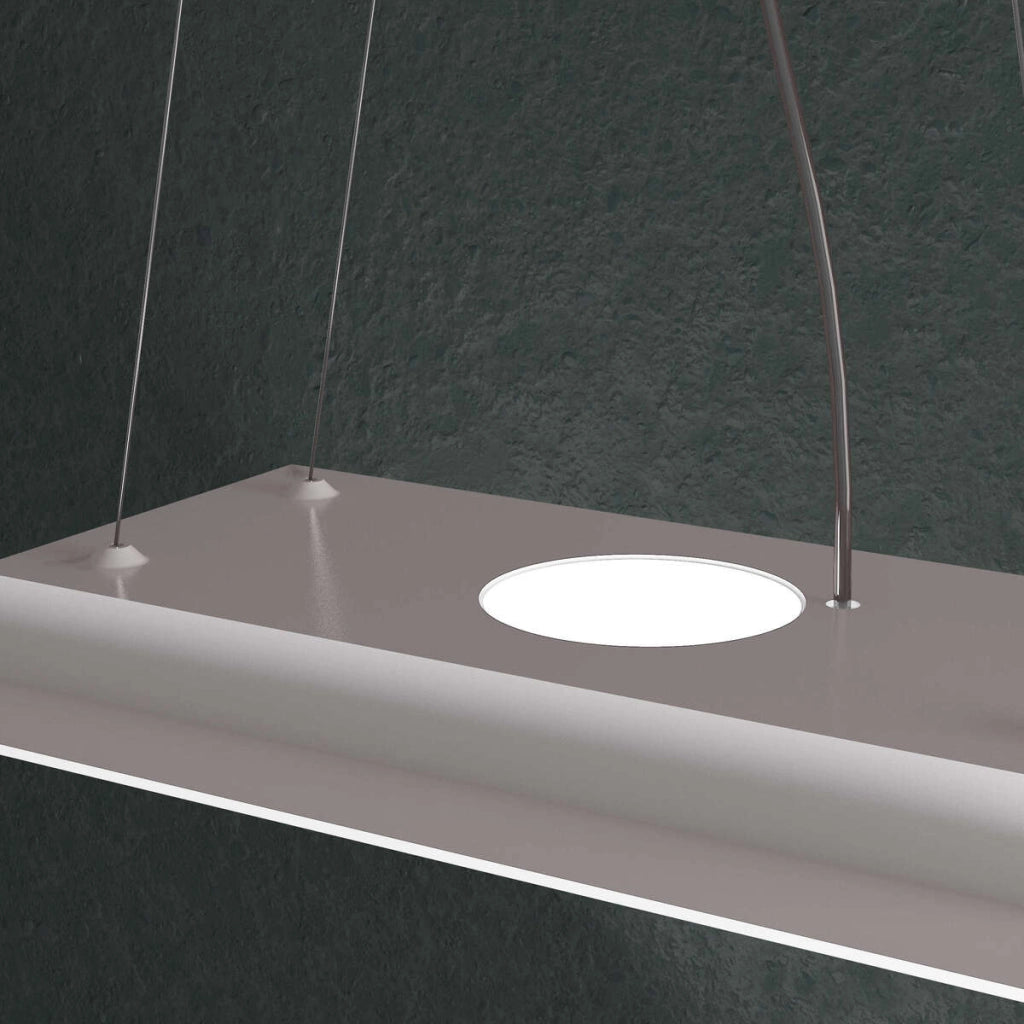 NOTE SOSPENSIONE 4+2 LUCI ATTACCO GX53 BIEMISSIONE BIANCO