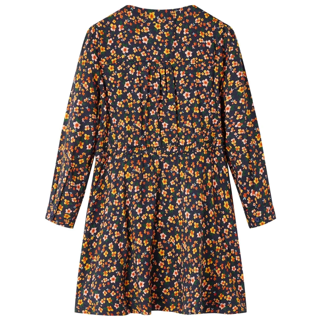 Abito da Bambina a Maniche Lunghe Blu Marino 140 CFW3642230