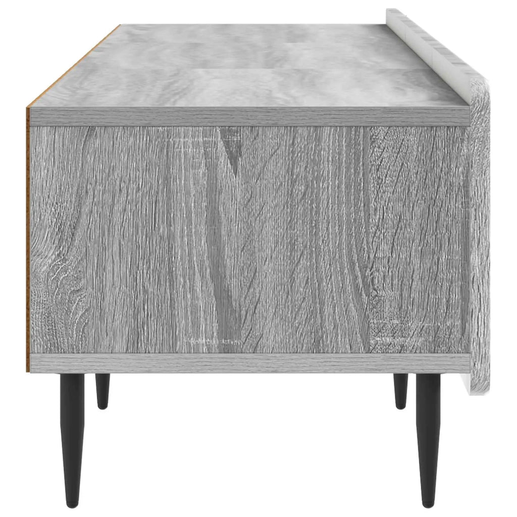 Mobile TV Grigio Sonoma 147 x 34,5 x 32 cm Legno ingegnerizzato 894481
