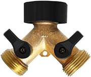 Connettore a Y per tubi 3/4" per lavatrice e irrigazione esterna