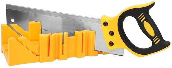 Lama per taglio a vista - Connettori a vista - Duraturo e robusto - Giallo - Utensile manuale - Per lavorazione del legno - Adatto per diverse misure...
