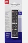 One For All telecomando di ricambio per TV Samsung, Nero