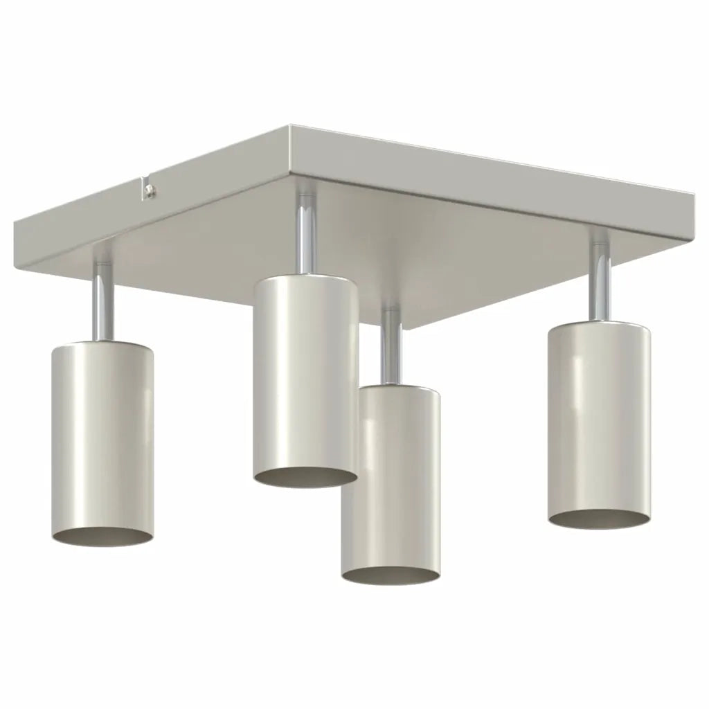 Faretto da soffitto Nichel 26 x 26 x 16 cm Metallo 4108202
