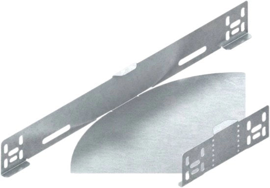 Cassetto di canalizzazione RBAV angolare in acciaio regolabile 60x120mm (161740)
