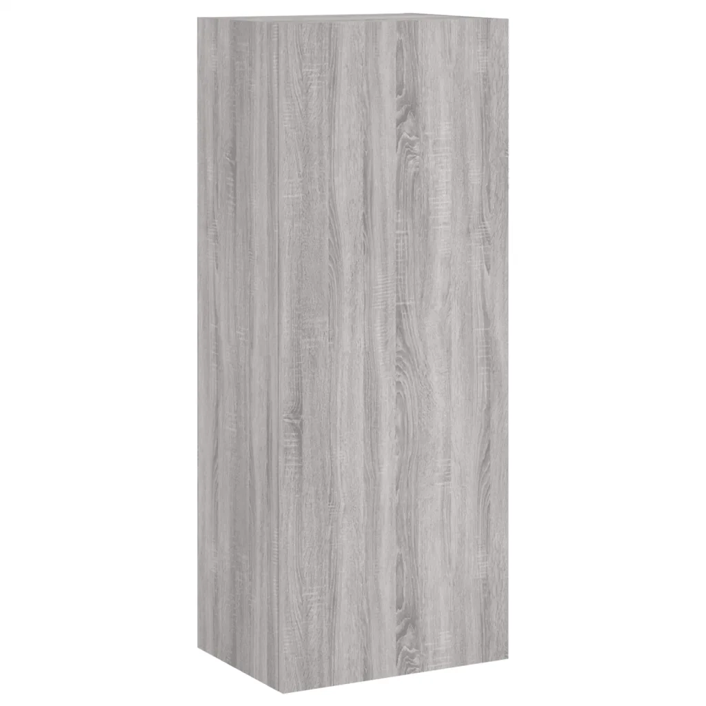 Mobili TV a Muro 5pz | Armadietto TV | Mobile Porta TV Grigio Sonoma in Legno Multistrato