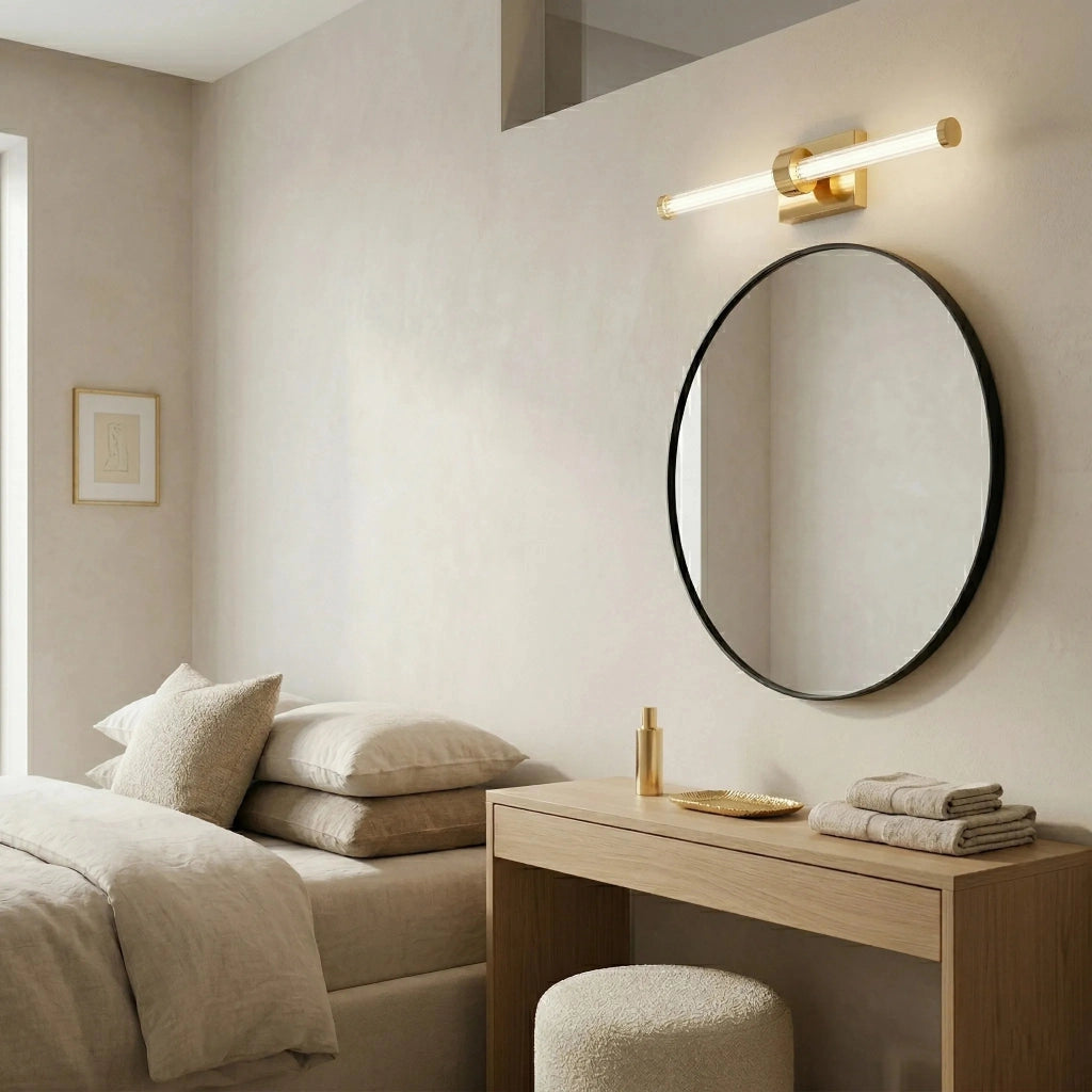 Applique Da Bagno Led APP1883-1W 40cm Gold