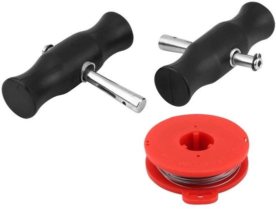 Kit di utensili per mano progettato ergonomicamente - Rimosso vetro - Compreso filo di taglio - Leggero - Duraturo - Formato compatto - Rimosso vetro