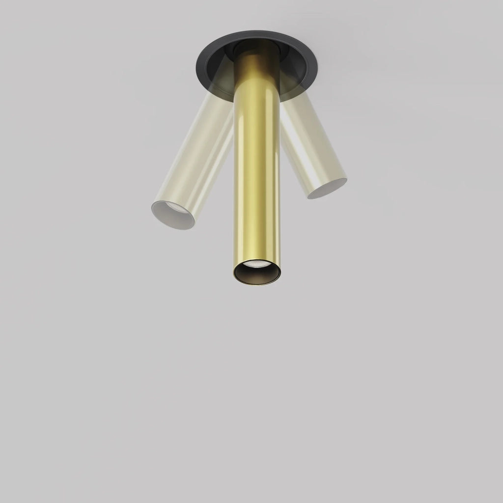 Maytoni Lampada da Incasso Focus T 1 luce LED integrato nero alluminio