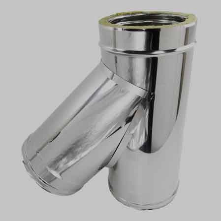 RACCORDO BRAGA DOPPIA PARETE Ø 200/250 mm
