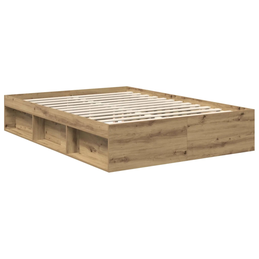 Struttura del letto-Giroletto Rovere Artigianale 135 x 190 cm 933844