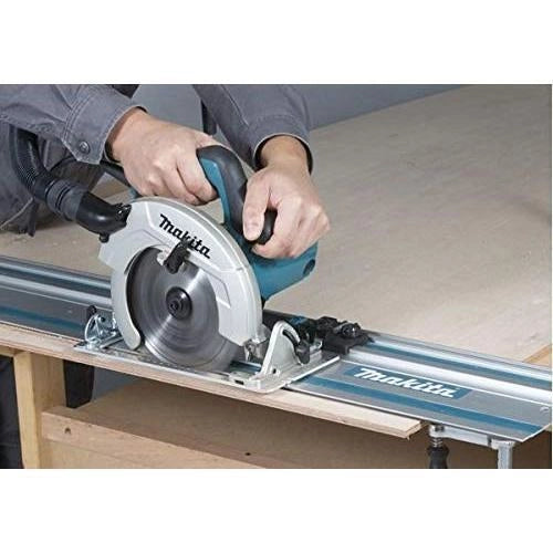 Makita HS7611J Sega Circolare Elettrica 190 mm 1600 W 5500 rpm Taglio 65 mm Base Alluminio Soft Grip con Valigetta Makpac