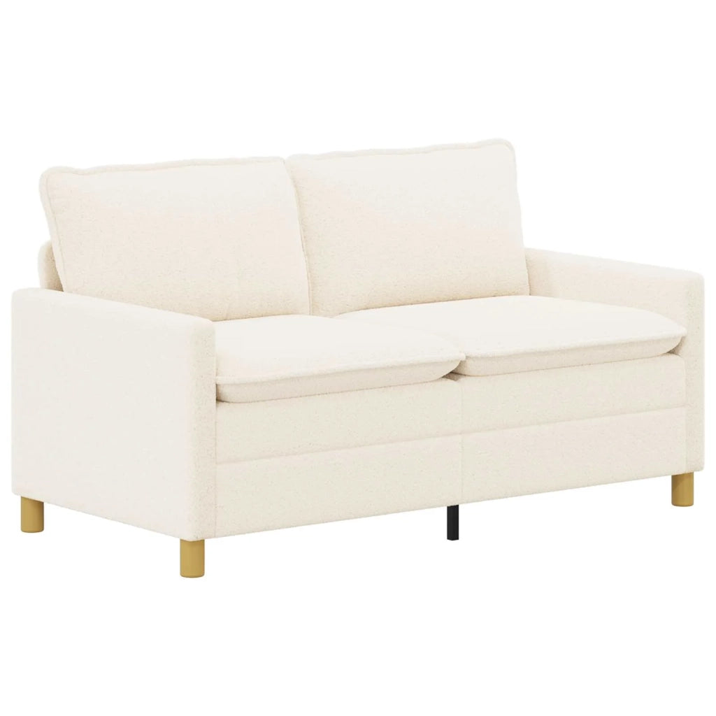 Divano Crema 156 x 81 x 87,5 cm Tessuto 42028850