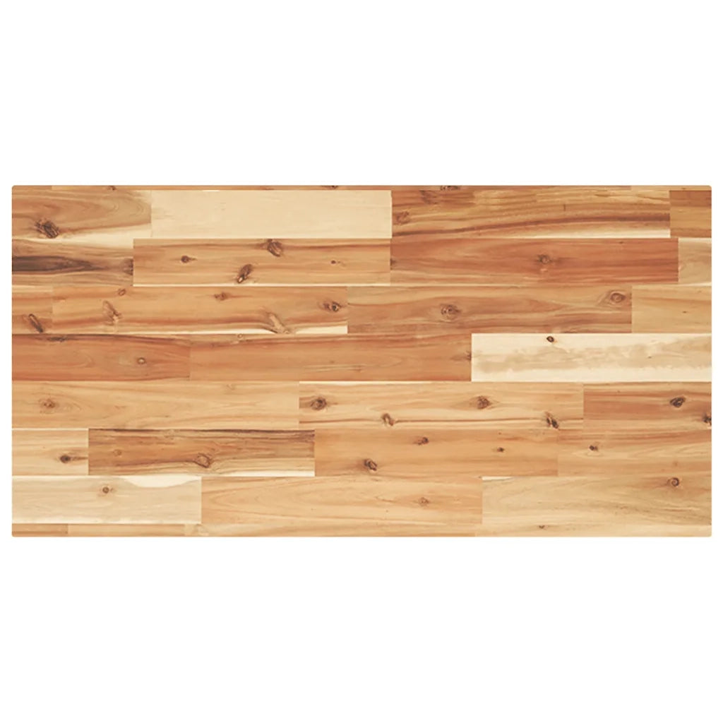 Mensole da Parete 2 pz 80x40x2 cm Legno Acacia Rifinito a Olio 3279556