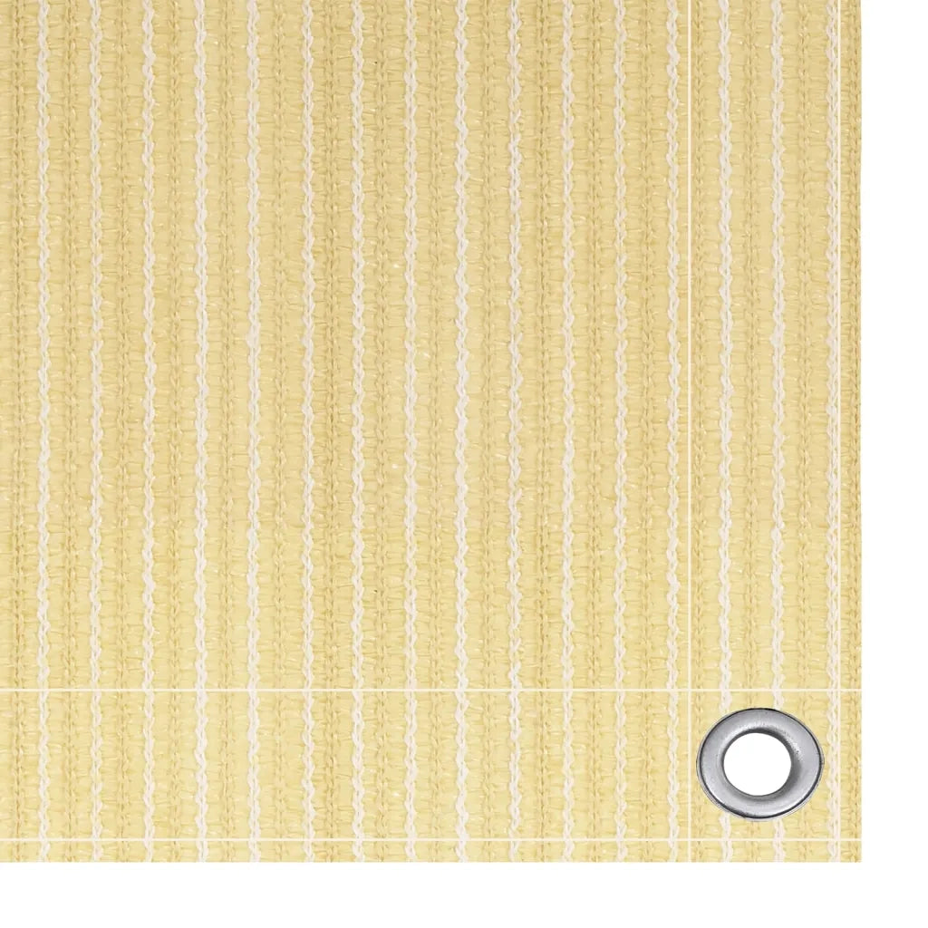 Paravento da Balcone Beige 120x600 cm in HDPE 310919