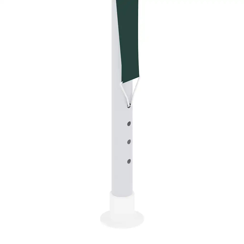 Gazebo | Pergolato Professionale con Pareti 4x4 m Verde 90 g/m2