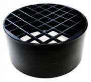 GRIGLIA ASPIRAZIONE D.60 PLASTICA PPS NERA