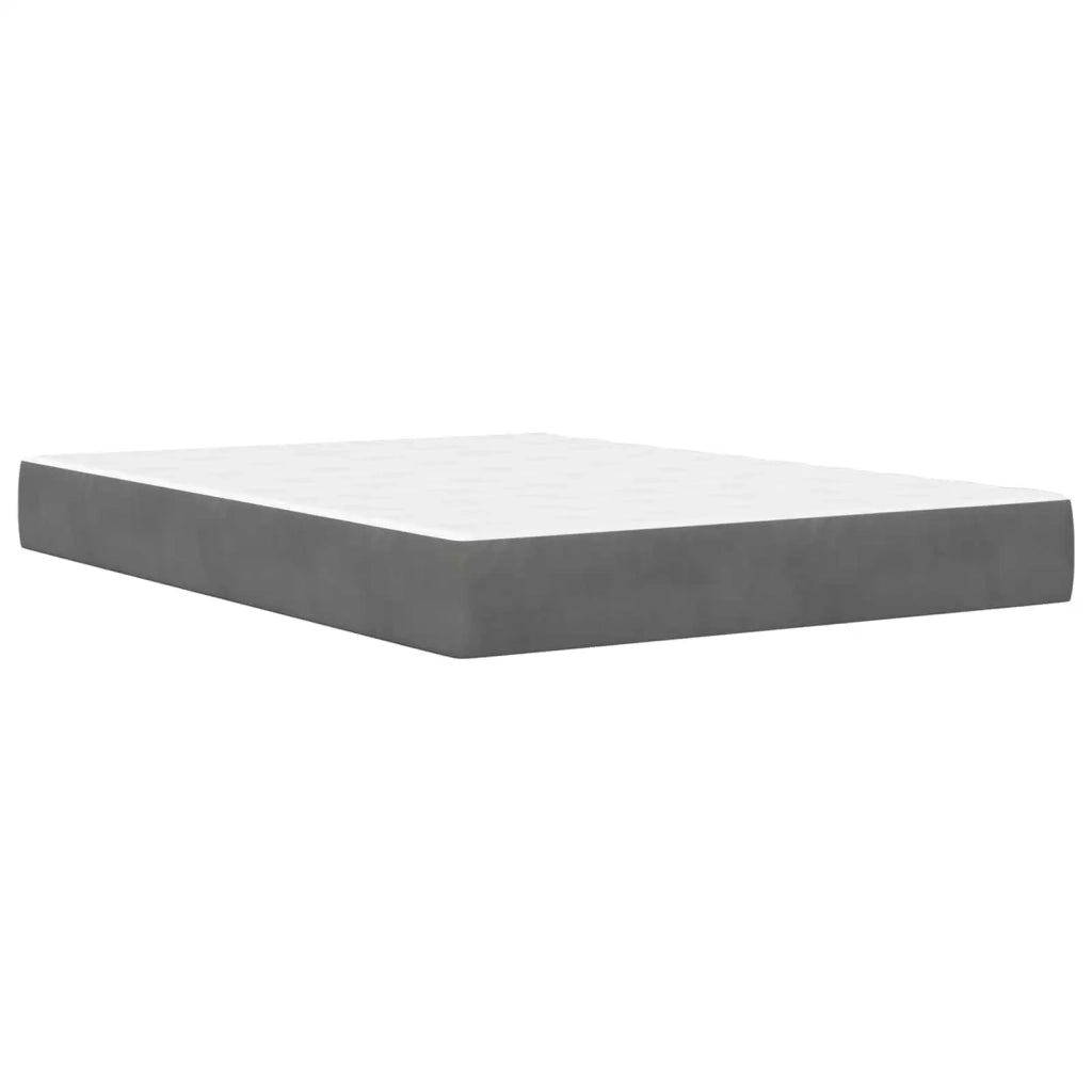 Struttura del letto Grigio Scuro 160 x 200 cm Velluto 3415215