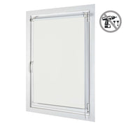 Tenda a Rullo Avvolgibile Oscurante EasyFix, Facile Da Installare, Fissaggio a Clip Senza Viti Bianco 45x180 cm