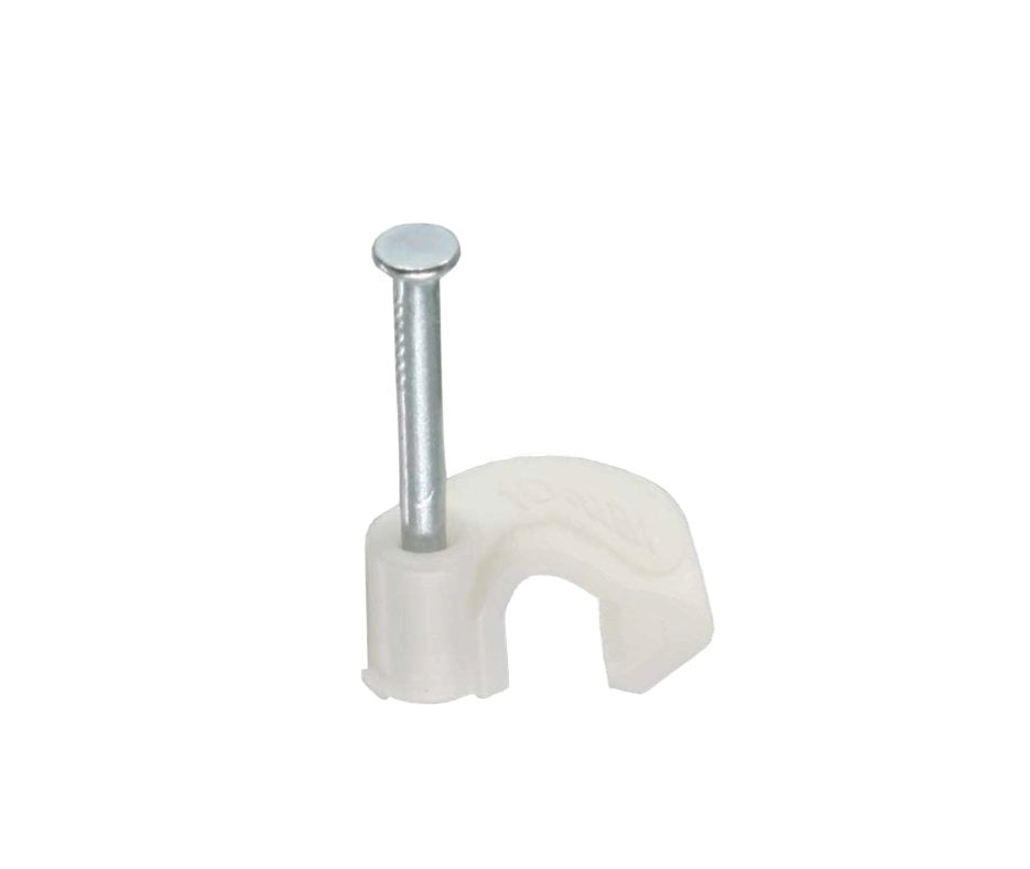 GRAFFE FERMACAVO Ø 10 mm - 100 pezzi- IDEAL STAR